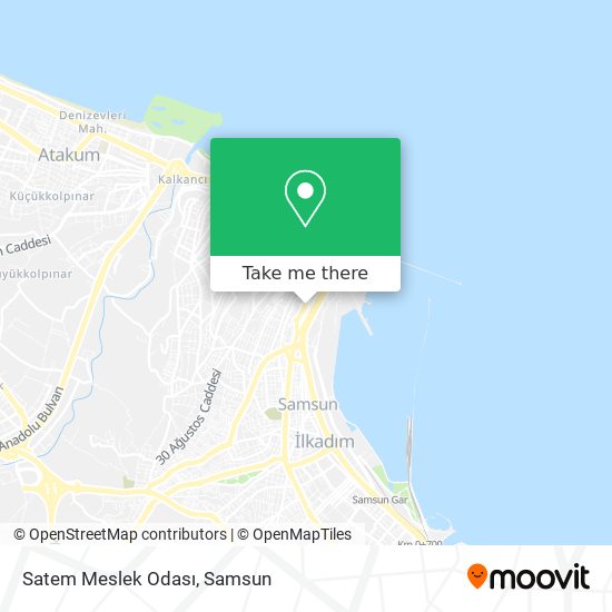 Satem Meslek Odası map