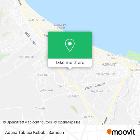 Adana Tablacı Kebabı map