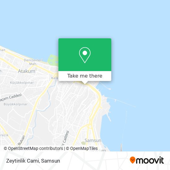 Zeytinlik Cami map