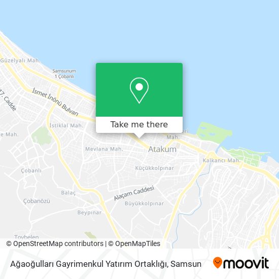 Ağaoğulları Gayrimenkul Yatırım Ortaklığı map