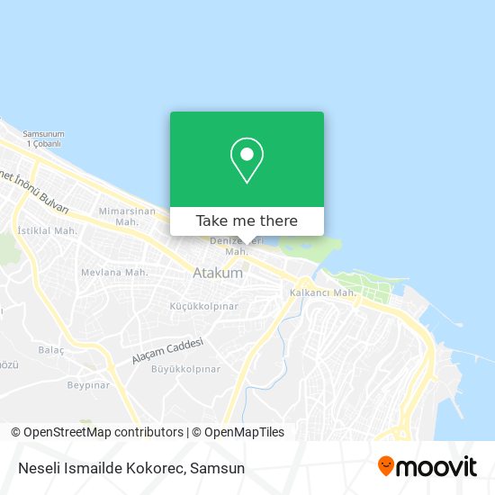 Neseli Ismailde Kokorec map