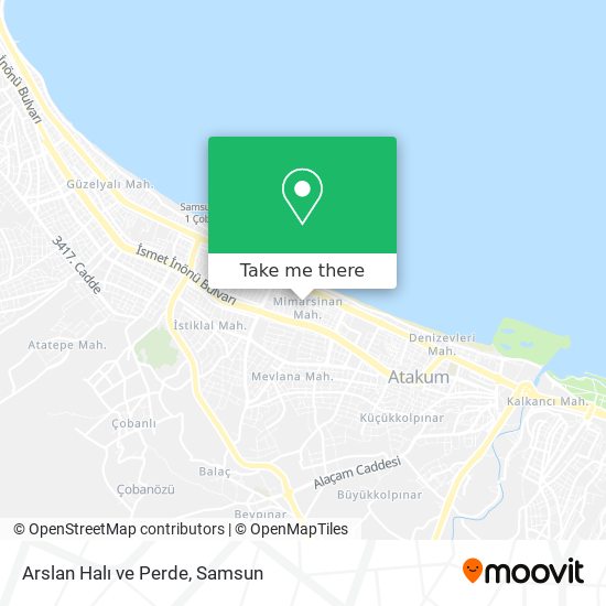 Arslan Halı ve Perde map