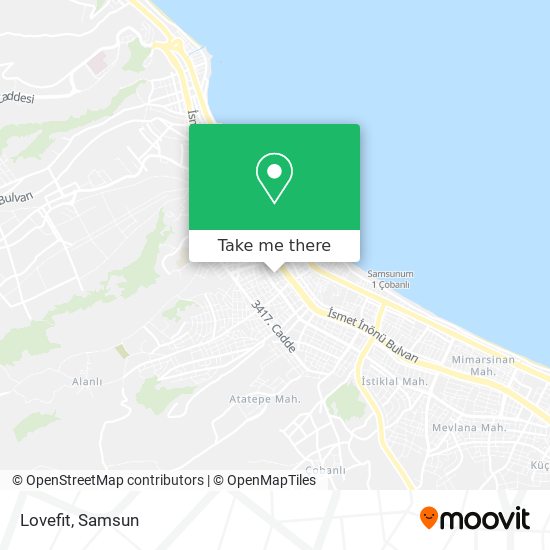 Lovefit map