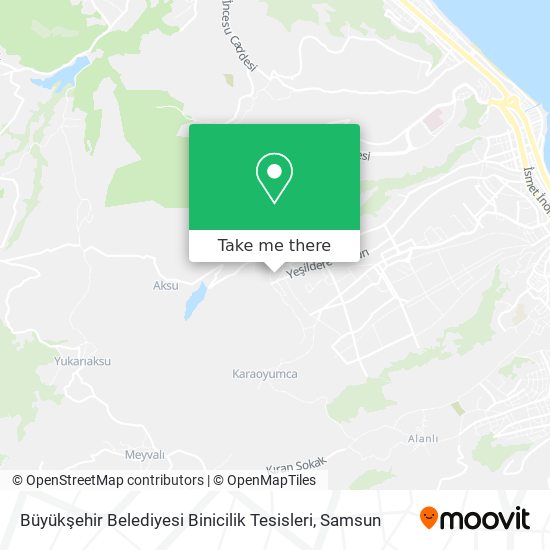 Büyükşehir Belediyesi Binicilik Tesisleri map
