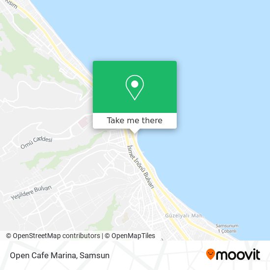 Open Cafe Marina map