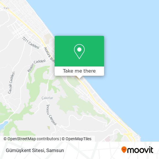 Gümüşkent Sitesi map