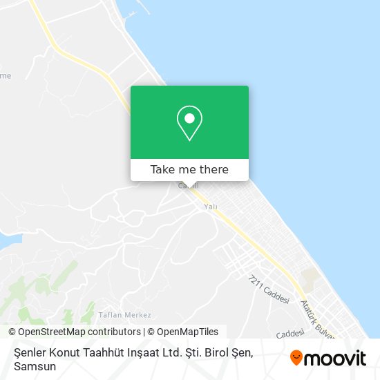 Şenler Konut Taahhüt Inşaat Ltd. Şti. Birol Şen map