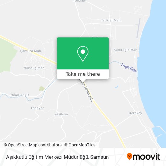 Aşıkkutlu Eğitim Merkezi Müdürlüğü map