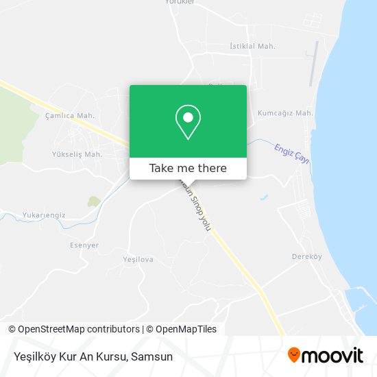 Yeşilköy Kur An Kursu map