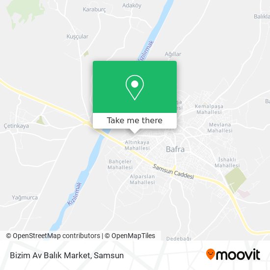 Bizim Av Balık Market map