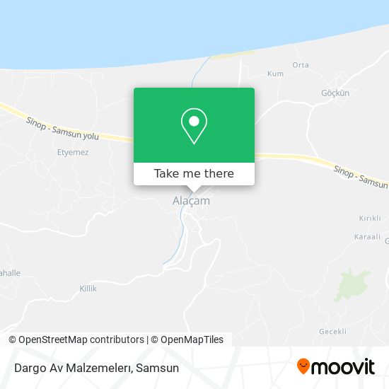 Dargo Av Malzemelerı map