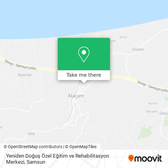 Yeniden Doğuş Özel Eğitim ve Rehabilitasyon Merkezi map