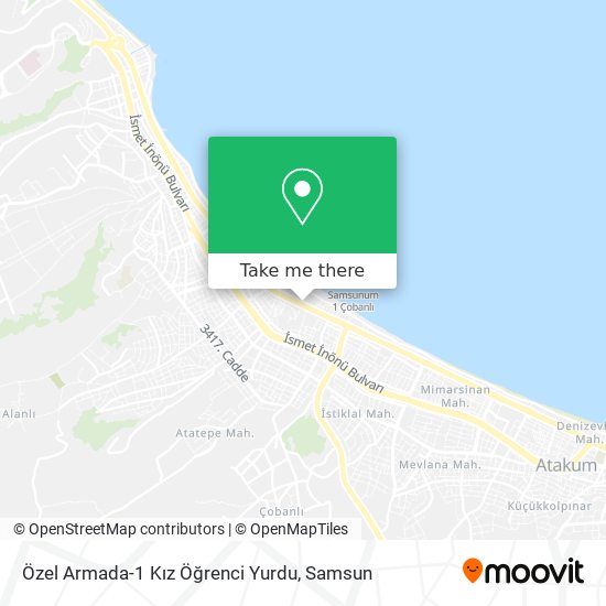 Özel Armada-1 Kız Öğrenci Yurdu map