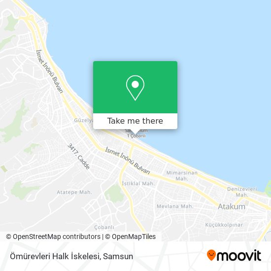 Ömürevleri Halk İskelesi map