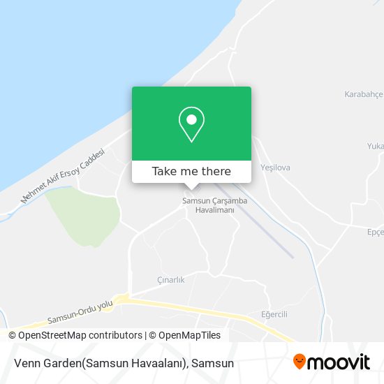 Venn Garden(Samsun Havaalanı) map
