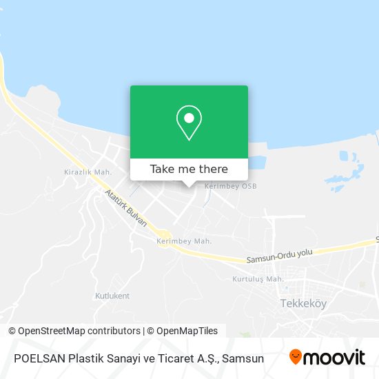 POELSAN Plastik Sanayi ve Ticaret A.Ş. map