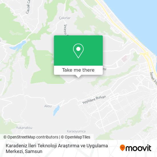 Karadeniz İleri Teknoloji Araştırma ve Uygulama Merkezi map