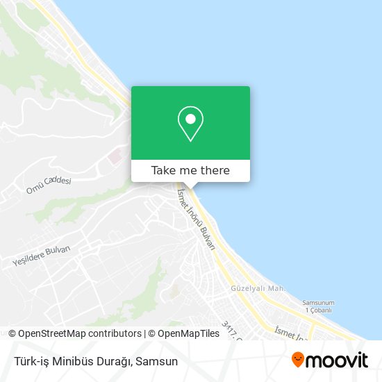 Türk-iş Minibüs Durağı map