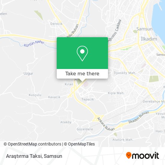 Araştırma Taksi map