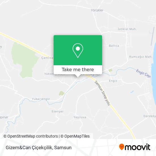 Gizem&Can Çiçekçilik map