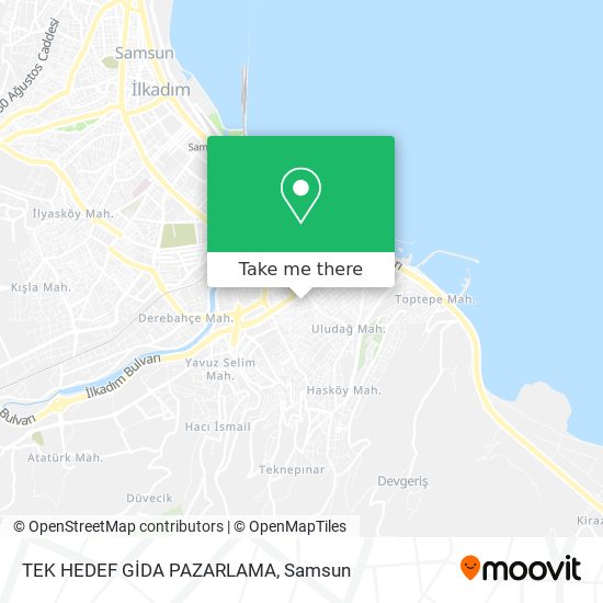 TEK HEDEF GİDA PAZARLAMA map