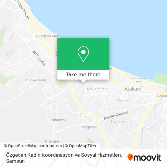 Özgecan Kadın Koordinasyon ve Sosyal Hizmetleri map