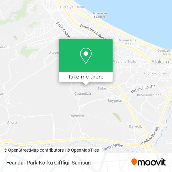 Feandar Park Korku Çiftliği map