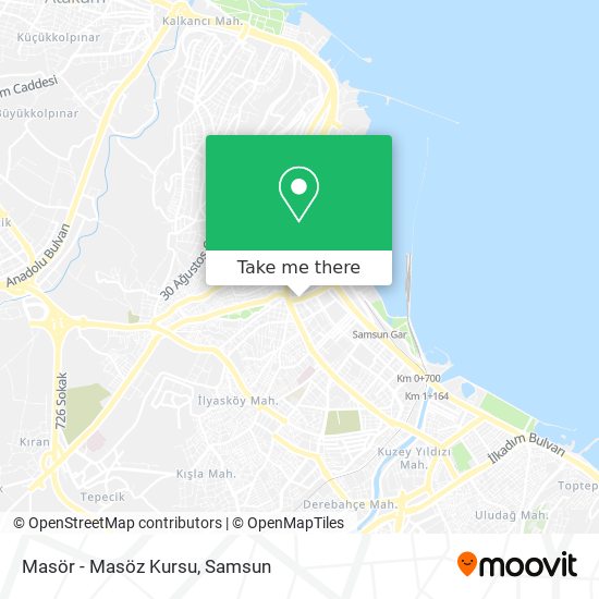 Masör - Masöz Kursu map