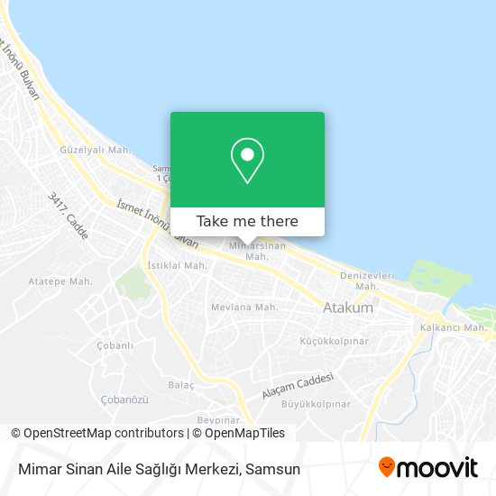 Mimar Sinan Aile Sağlığı Merkezi map