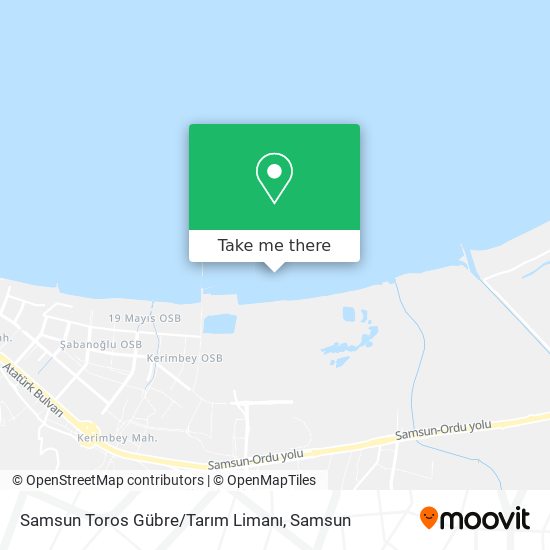 Samsun Toros Gübre / Tarım Limanı map