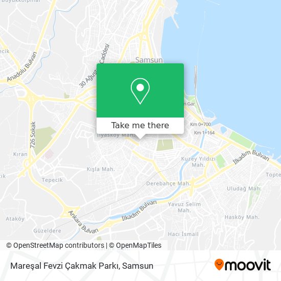 Mareşal Fevzi Çakmak Parkı map