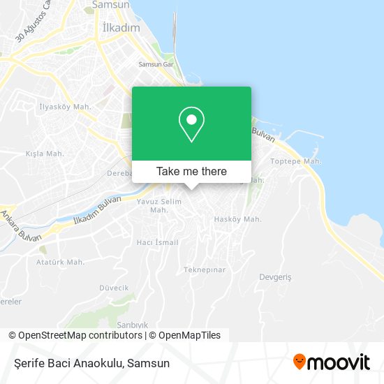Şerife Baci Anaokulu map