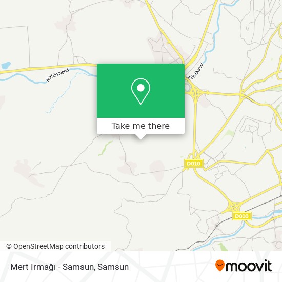 Mert Irmağı - Samsun map