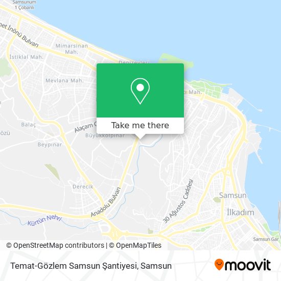 Temat-Gözlem Samsun Şantiyesi map