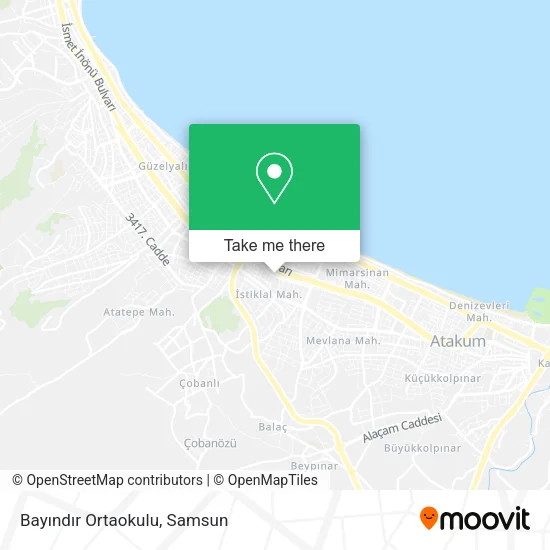 Bayındır  Ortaokulu map