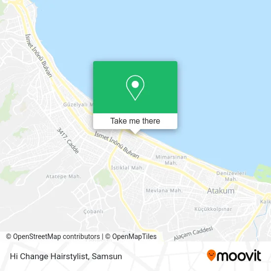 Hi Change Hairstylist map