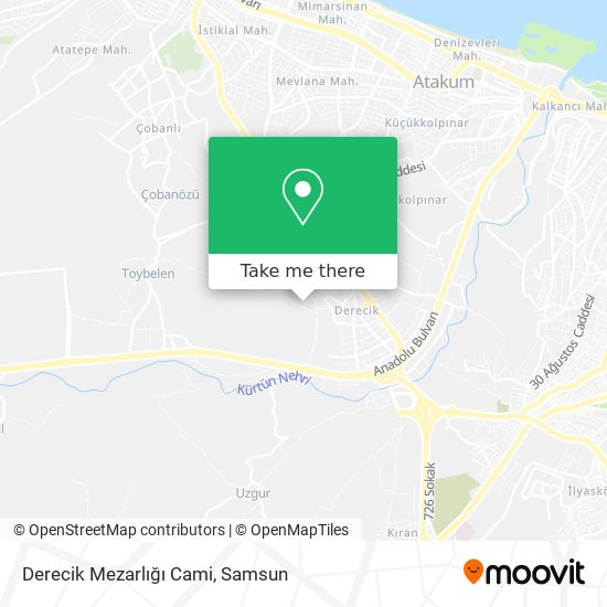 Derecik Mezarlığı Cami map