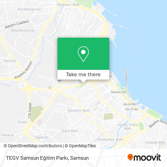TEGV Samsun Eğitim Parkı map