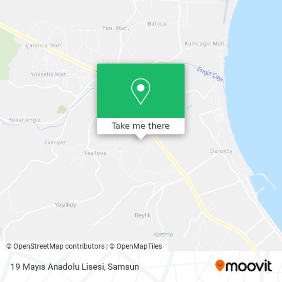 19 Mayıs Anadolu Lisesi map