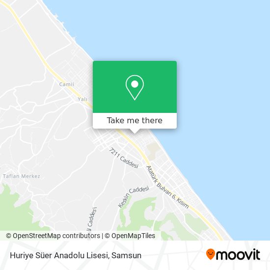 Huriye Süer Anadolu Lisesi map
