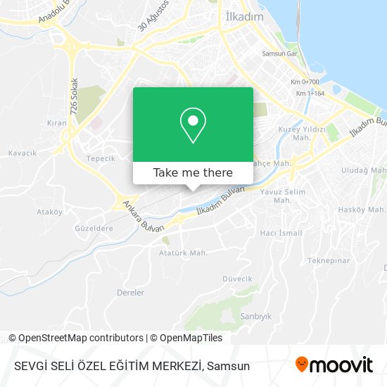 SEVGİ SELİ ÖZEL EĞİTİM MERKEZİ map