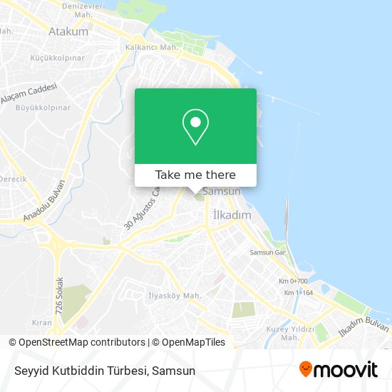 Seyyid Kutbiddin Türbesi map