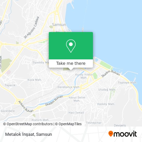Metalok İnşaat map
