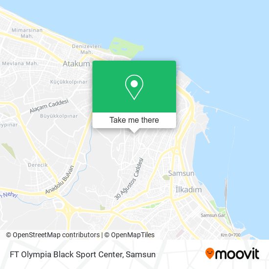 FT Olympia Black Sport Center map