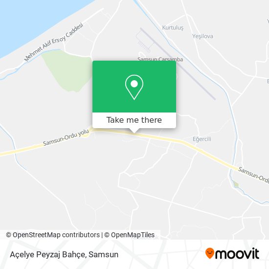 Açelye Peyzaj Bahçe map