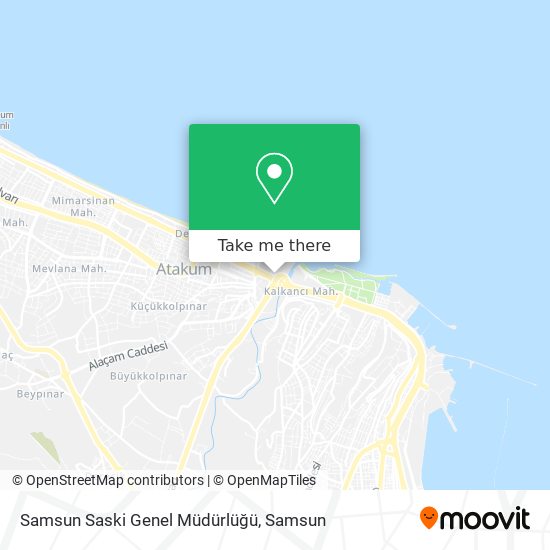 Samsun Saski Genel Müdürlüğü map