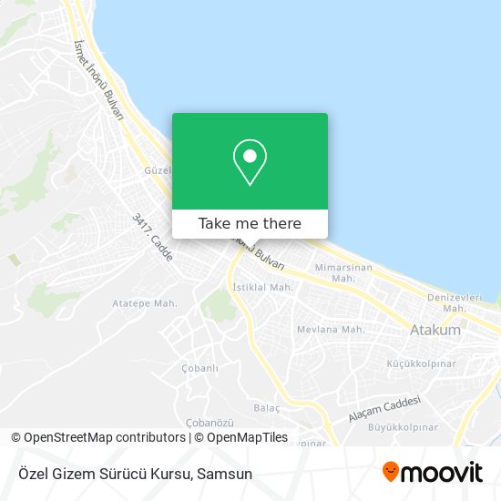 Özel Gizem Sürücü Kursu map