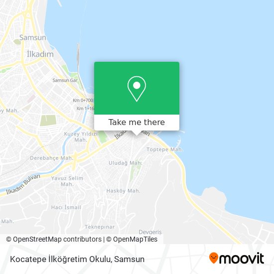 Kocatepe İlköğretim Okulu map
