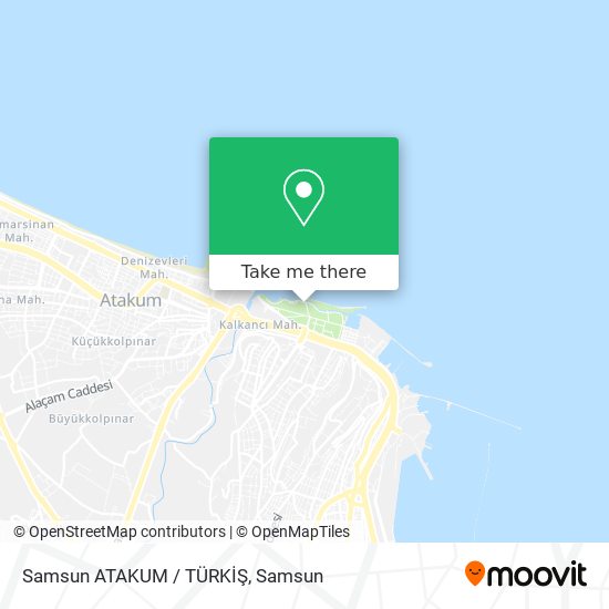 Samsun ATAKUM / TÜRKİŞ map