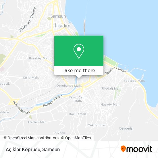 Aşıklar Köprüsü map